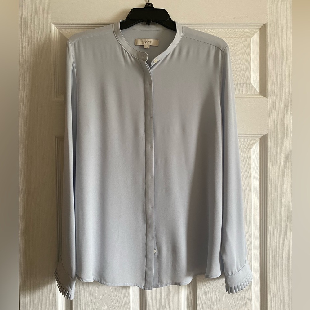 Long sleeve work top